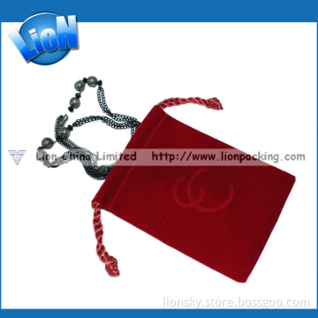Drawstring Custom Jewelry Pouch R-007